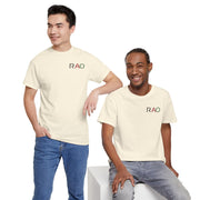 Unisex Cotton Tee - Minimalist RAO Design, Casual Wear, Gift for Him/Her, Birthday, Everyday Fashion, Graphic Tee