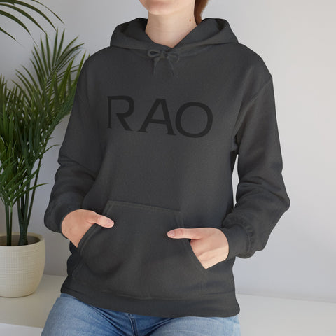Minimalist RAO Hoodie - Cozy Unisex Sweatshirt for Casual Style, Gifts, Streetwear, Everyday Comfort, Trendy Apparel