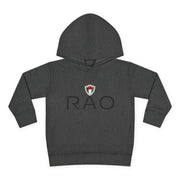 Adorable Toddler Pullover Fleece Hoodie with RAO Design, Kids Winter Coat, Cute Children's Apparel, Perfect for Playdates, Birthday Gifts