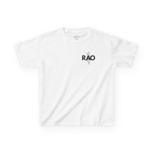 Kids T‑Shirt — 'RAO' Palestine Map Cone Logo Tee