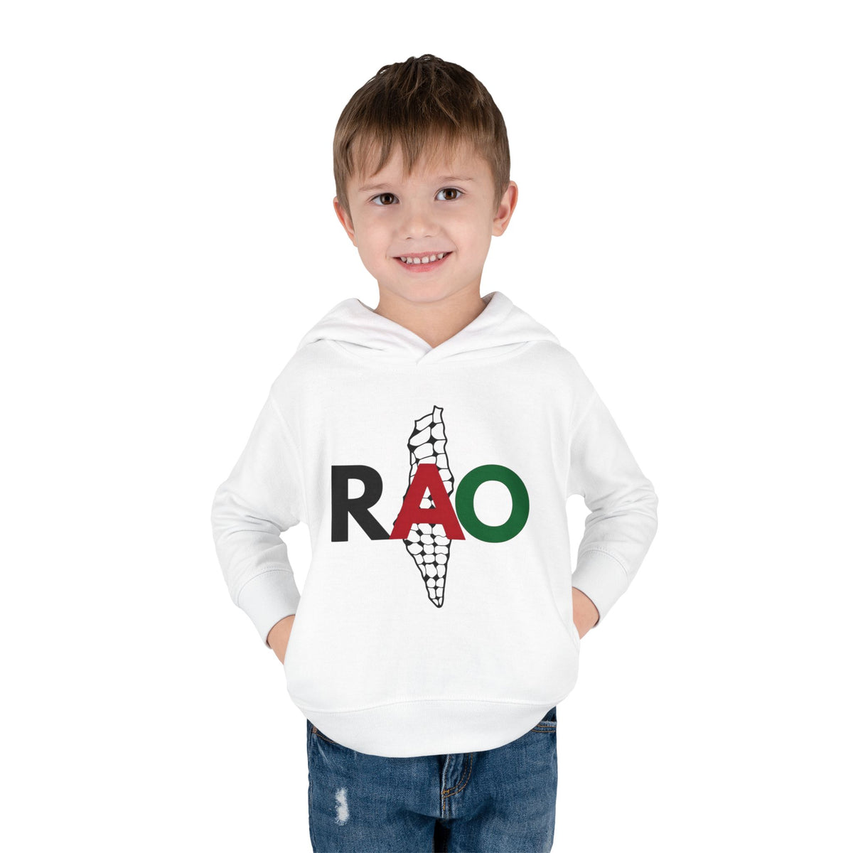 RAO Palestinian Toddler Hoodie – Palestine Heritage Kids Fleece Pullover
