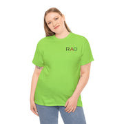 Unisex Cotton Tee - Minimalist RAO Design, Casual Wear, Gift for Him/Her, Birthday, Everyday Fashion, Graphic Tee