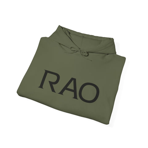 Minimalist RAO Hoodie - Cozy Unisex Sweatshirt for Casual Style, Gifts, Streetwear, Everyday Comfort, Trendy Apparel