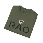 Unisex Softstyle T-Shirt with RAO Logo, Stylish Casual Tee for Everyday Wear, Gift for Fashion Lovers, Comfortable Summer Apparel