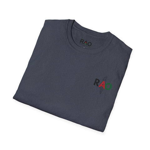 Unisex Softstyle T-Shirt with RAO Design, Casual Tee, Gift for Him/Her, Summer Wear, Everyday Essentials, Comfortable Fashion