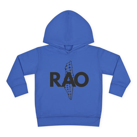 Cute Toddler Pullover Hoodie with RAO Design, Kids Fleece Hoodie, Toddler Clothing, Cozy Playwear, Gift for Children, Fun Casual Outfit