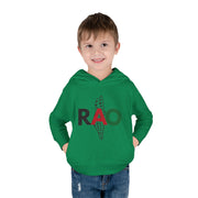 Toddler Fleece Hoodie with RAO Design, Cozy Pullover for Kids, Perfect for Playtime, Gifts, Celebrations, Everyday Wear