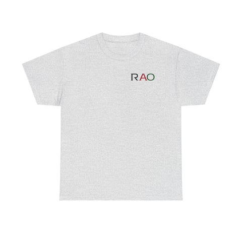 Unisex Cotton Tee - Minimalist RAO Design, Casual Wear, Gift for Him/Her, Birthday, Everyday Fashion, Graphic Tee