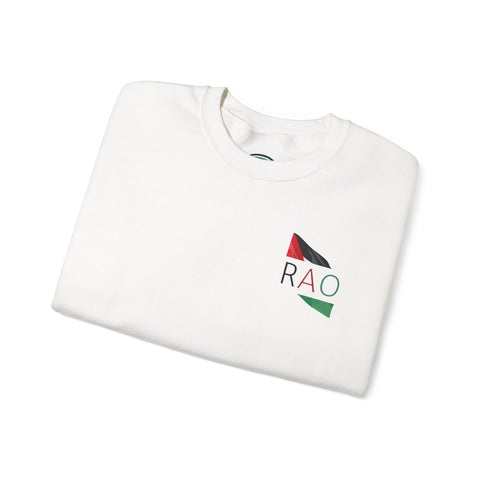Stylish Unisex Heavy Blend™ Crewneck Sweatshirt with RAO Design