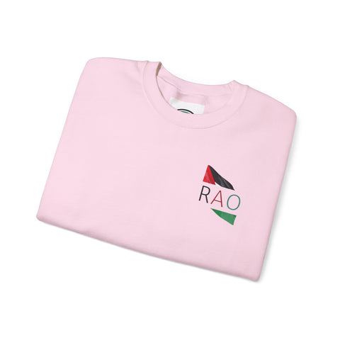 Stylish Unisex Heavy Blend™ Crewneck Sweatshirt with RAO Design