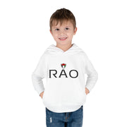 Adorable Toddler Pullover Fleece Hoodie with RAO Design, Kids Winter Coat, Cute Children's Apparel, Perfect for Playdates, Birthday Gifts