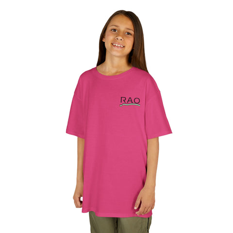 Kids Heavy Cotton Tee, Cozy Everyday Wear, Cute Tee for Boys and Girls, Birthday Gift, Casual Playdate Top, Creative Expression Shirt