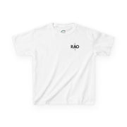 Kids Graphic Tee with RAO Design, Unisex Cotton Shirt, Gift for Boys and Girls, Birthday Outfit, Casual Wear, Summer Tee