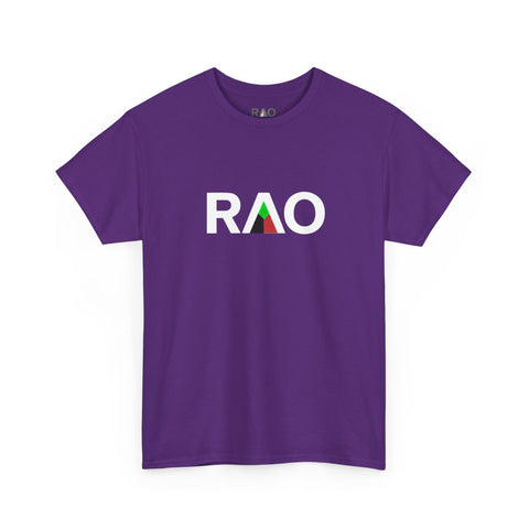 Stylish Unisex Heavy Cotton Tee with RAO Design, Casual Wear, Graphic Tee, Gift for Him/Her, Everyday Comfort, Fashion Statement