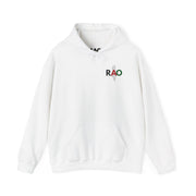 RAO Resistance Against Oppression Unisex Hoodie | Small Palestinian Map with RAO Flag Letters Design | Cultural Streetwear Sweatshirt