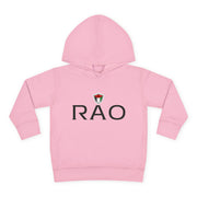 Adorable Toddler Pullover Fleece Hoodie with RAO Design, Kids Winter Coat, Cute Children's Apparel, Perfect for Playdates, Birthday Gifts