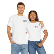 Unisex Cotton Tee - Minimalist RAO Design, Casual Wear, Gift for Him/Her, Birthday, Everyday Fashion, Graphic Tee