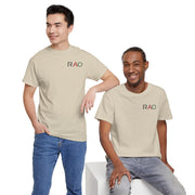Unisex Cotton Tee - Minimalist RAO Design, Casual Wear, Gift for Him/Her, Birthday, Everyday Fashion, Graphic Tee