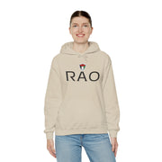 Stylish Unisex Hoodie with RAO Logo, Cozy Casual Wear, Gift for Him/Her, Perfect for Every Season, Ideal for Lounging or Outings