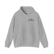 RAO Resistance Against Oppression Unisex Hoodie | Left Chest Logo with Horizontal Palestinian Flag & RAO Letters | Cultural Streetwear, Eco-Friendly Comfort
