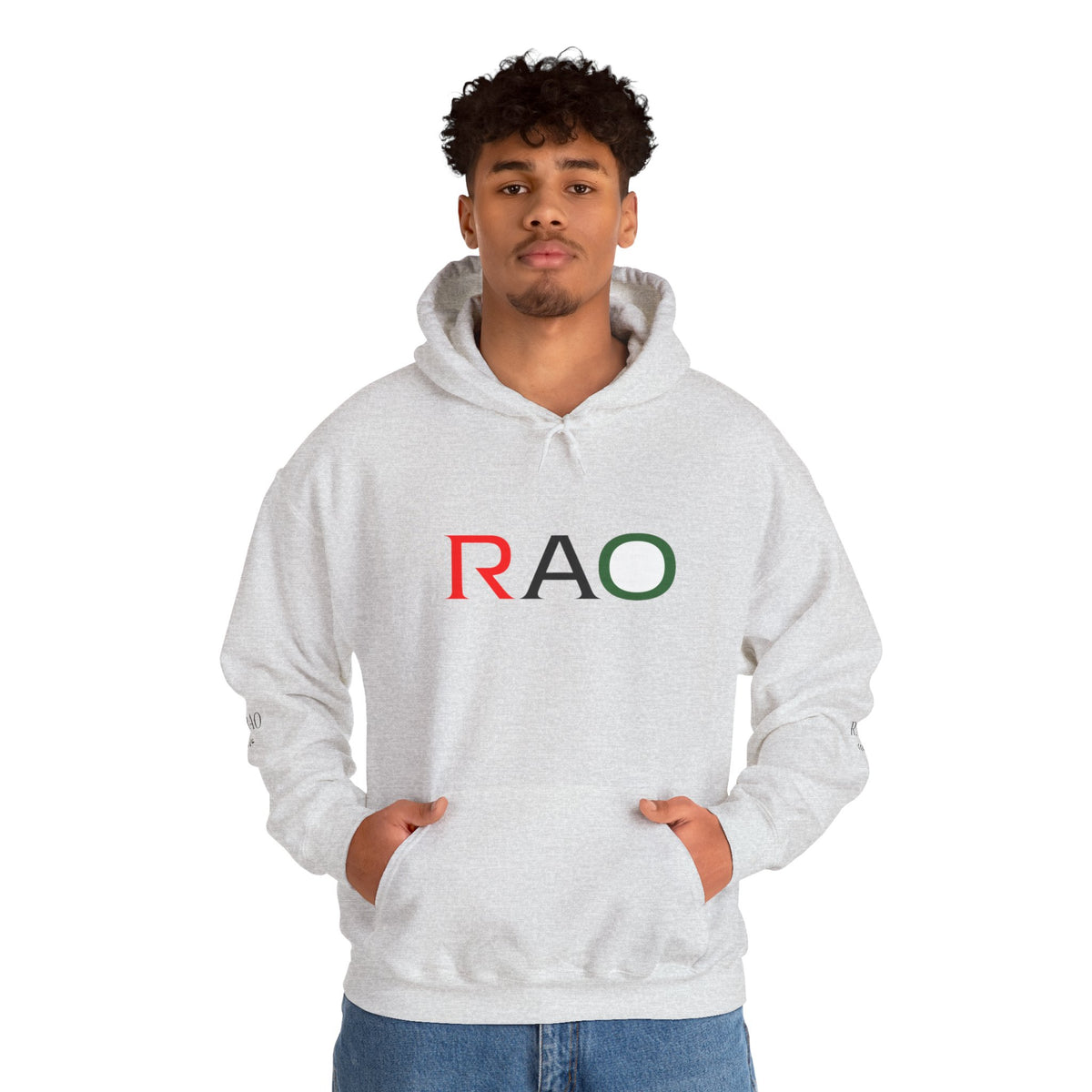 RAO Unisex Hoodie – Minimalist Logo Sweatshirt | Premium Streetwear Pullover