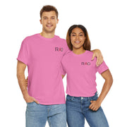 Unisex Cotton Tee - Minimalist RAO Design, Casual Wear, Gift for Him/Her, Birthday, Everyday Fashion, Graphic Tee