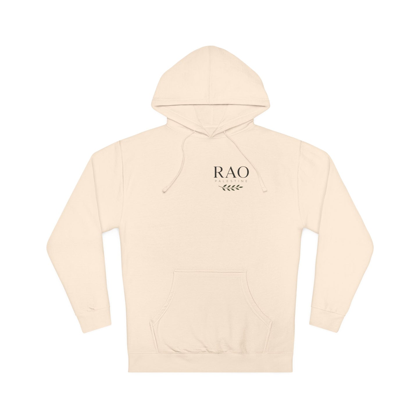 Palestine Olive Branch Hoodie | RAO Premium Peace Dove Pullover | Minimalist Unisex Hoodie