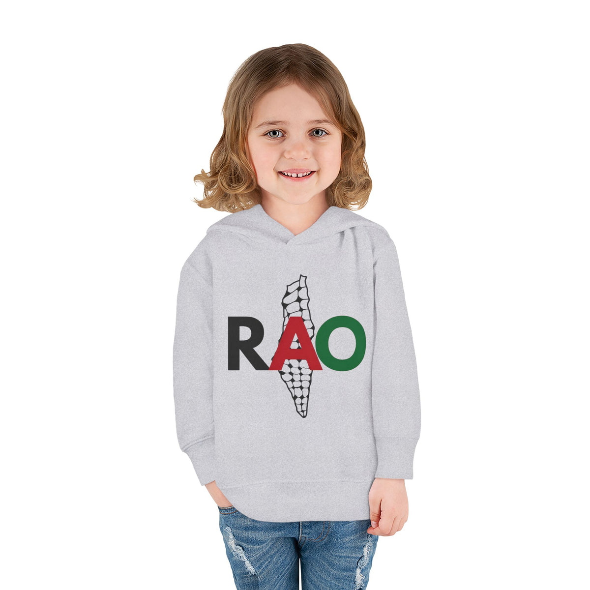 RAO Palestinian Toddler Hoodie – Palestine Heritage Kids Fleece Pullover