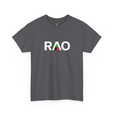 Stylish Unisex Heavy Cotton Tee with RAO Design, Casual Wear, Graphic Tee, Gift for Him/Her, Everyday Comfort, Fashion Statement