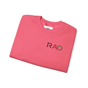 Stylish Unisex Crewneck Sweatshirt with 'RAO' Design, Cozy Casual Wear, Perfect for Everyday, Gifts, Holidays