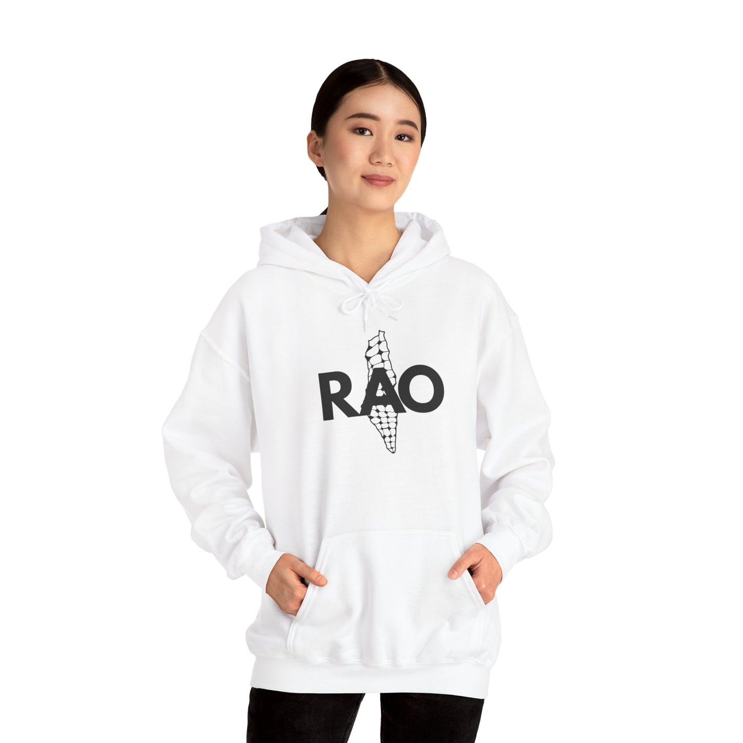 RAO Unisex Hoodie – Resistance Against Oppression Logo Sweatshirt