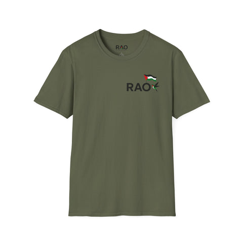 Unisex Softstyle T-Shirt with RAO Design, Casual Wear, Gift for Travelers, Summer Style, Everyday Comfort, Vacation Apparel