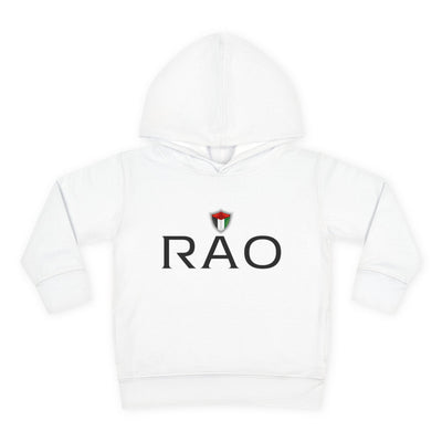 Adorable Toddler Pullover Fleece Hoodie with RAO Design, Kids Winter Coat, Cute Children's Apparel, Perfect for Playdates, Birthday Gifts