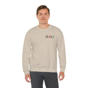 Stylish Unisex Crewneck Sweatshirt with 'RAO' Design, Cozy Casual Wear, Perfect for Everyday, Gifts, Holidays