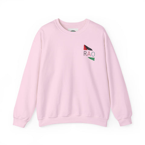 Stylish Unisex Heavy Blend™ Crewneck Sweatshirt with RAO Design