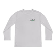 Youth Long Sleeve Performance Tee for Active Kids, Sports Shirt, Outdoor Play, Gym Wear, Comfortable Layering