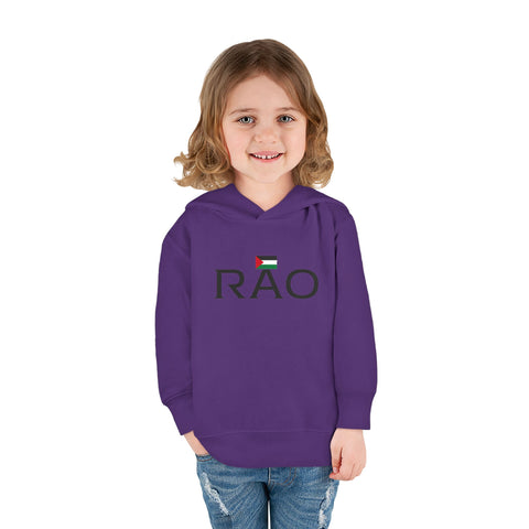 Toddler Hoodie with RAO Design, Cozy Pullover, Kids Casual Wear, Baby Shower Gift, Everyday Fashion