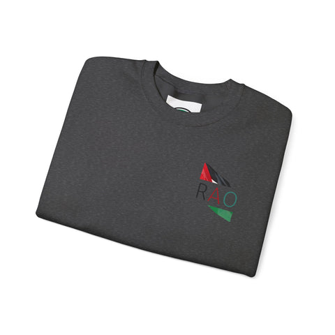 Stylish Unisex Heavy Blend™ Crewneck Sweatshirt with RAO Design