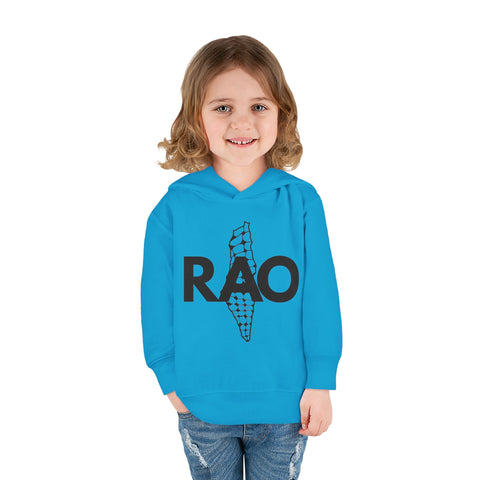Cute Toddler Pullover Hoodie with RAO Design, Kids Fleece Hoodie, Toddler Clothing, Cozy Playwear, Gift for Children, Fun Casual Outfit