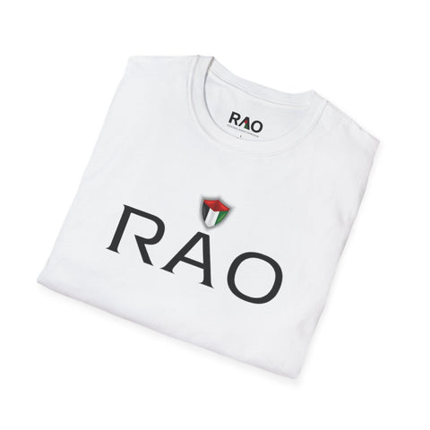 Copy of Unisex Softstyle T-Shirt with RAO Logo, Stylish Casual Tee for Everyday Wear, Gift for Fashion Lovers, Comfortable Summer Apparel