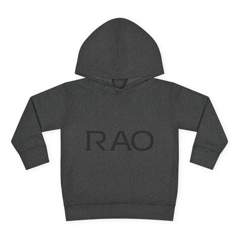 Stylish Toddler Pullover Fleece Hoodie with RAO Design, Cozy Kids Hoodie, Unique Gift for Toddlers, Baby Shower Present, Everyday Wear