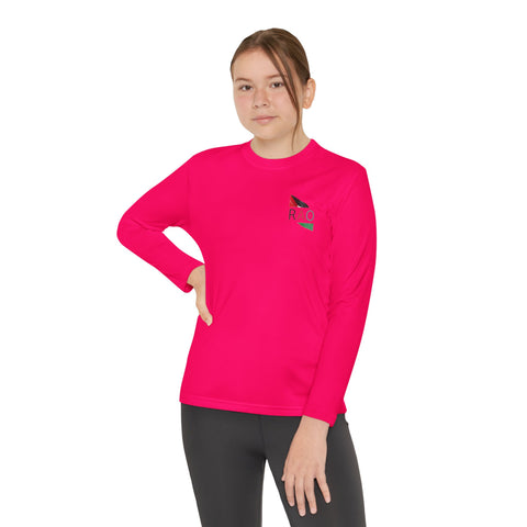 Youth Long Sleeve Competitor Tee - Sporty Youth Apparel, Perfect for Active Kids, School Events, Sports Day, Summer Camps