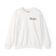 Stylish Unisex Crewneck Sweatshirt with 'RAO' Design, Cozy Casual Wear, Perfect for Everyday, Gifts, Holidays