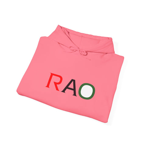 Minimalist RAO Unisex Hooded Sweatshirt - Casual Comfort for Every Occasion