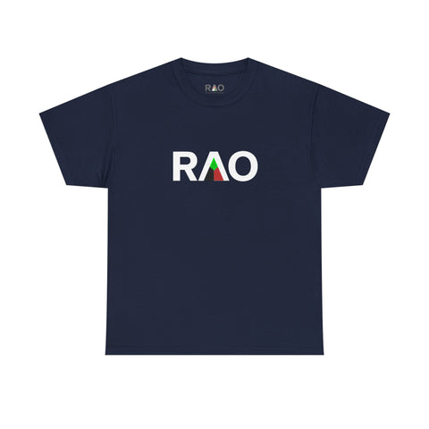 Stylish Unisex Heavy Cotton Tee with RAO Design, Casual Wear, Graphic Tee, Gift for Him/Her, Everyday Comfort, Fashion Statement