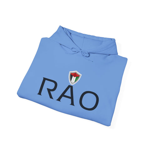 Stylish Unisex Hoodie with RAO Logo, Cozy Casual Wear, Gift for Him/Her, Perfect for Every Season, Ideal for Lounging or Outings