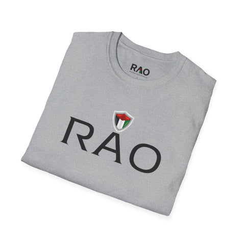 Copy of Unisex Softstyle T-Shirt with RAO Logo, Stylish Casual Tee for Everyday Wear, Gift for Fashion Lovers, Comfortable Summer Apparel