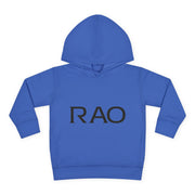 Stylish Toddler Pullover Fleece Hoodie with RAO Design, Cozy Kids Hoodie, Unique Gift for Toddlers, Baby Shower Present, Everyday Wear