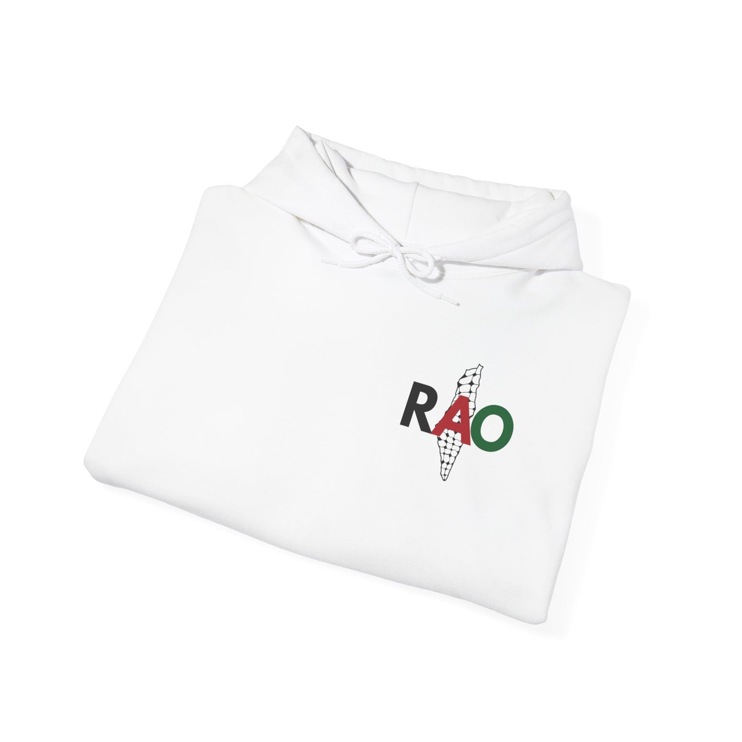 Palestine Hoodie – RAO Palestinian Map Unisex Sweatshirt | Minimalist Palestinian Heritage Streetwear