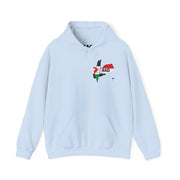 RAO Unity Hoodie: Palestine & Yemen Heavy Blend Hooded Sweatshirt